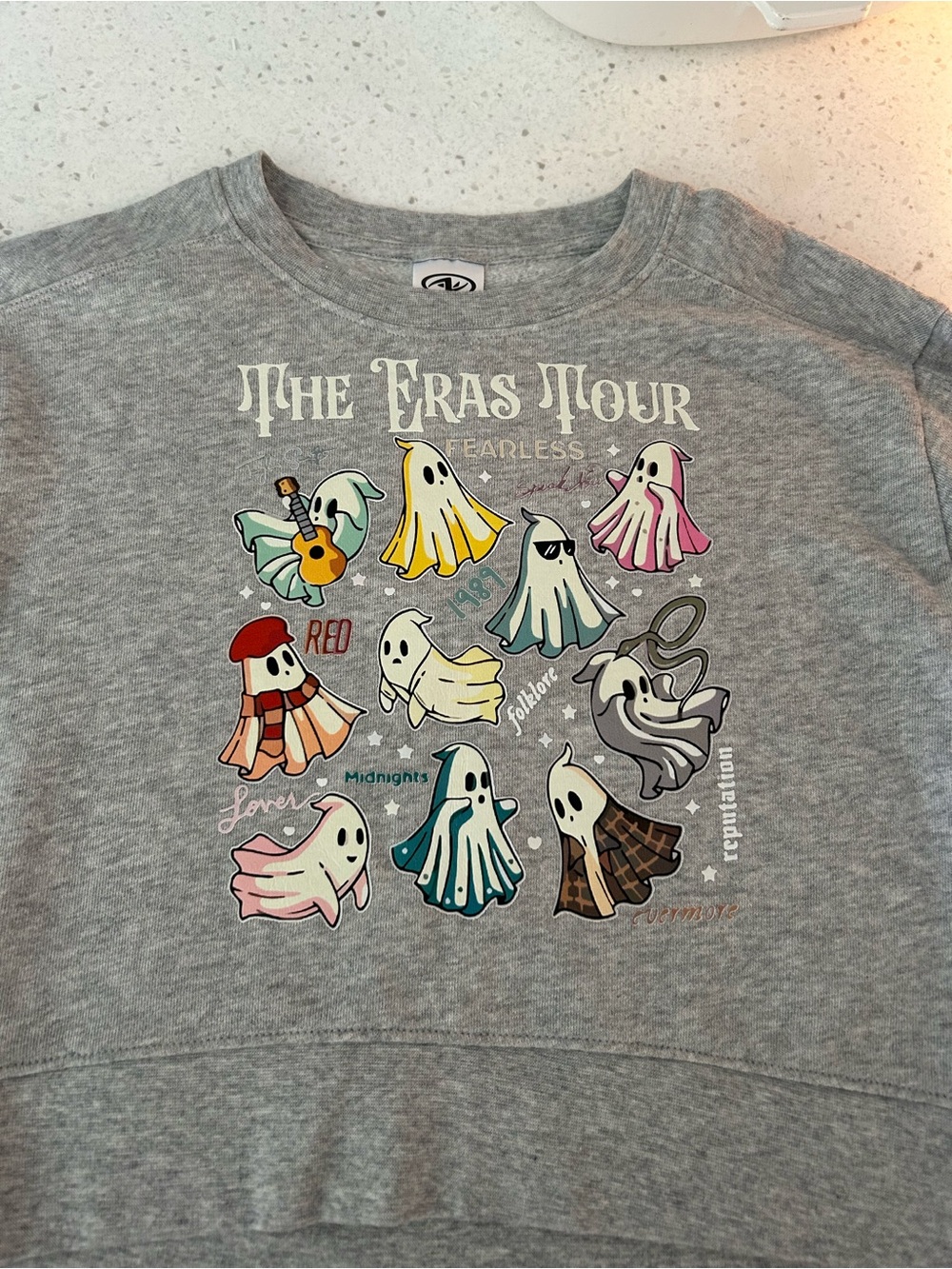 Halloween handmade girls Taylor swift eras tour long sleeve sweatshirt !